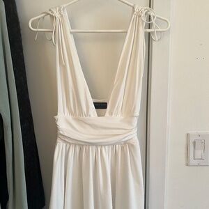White summer dress